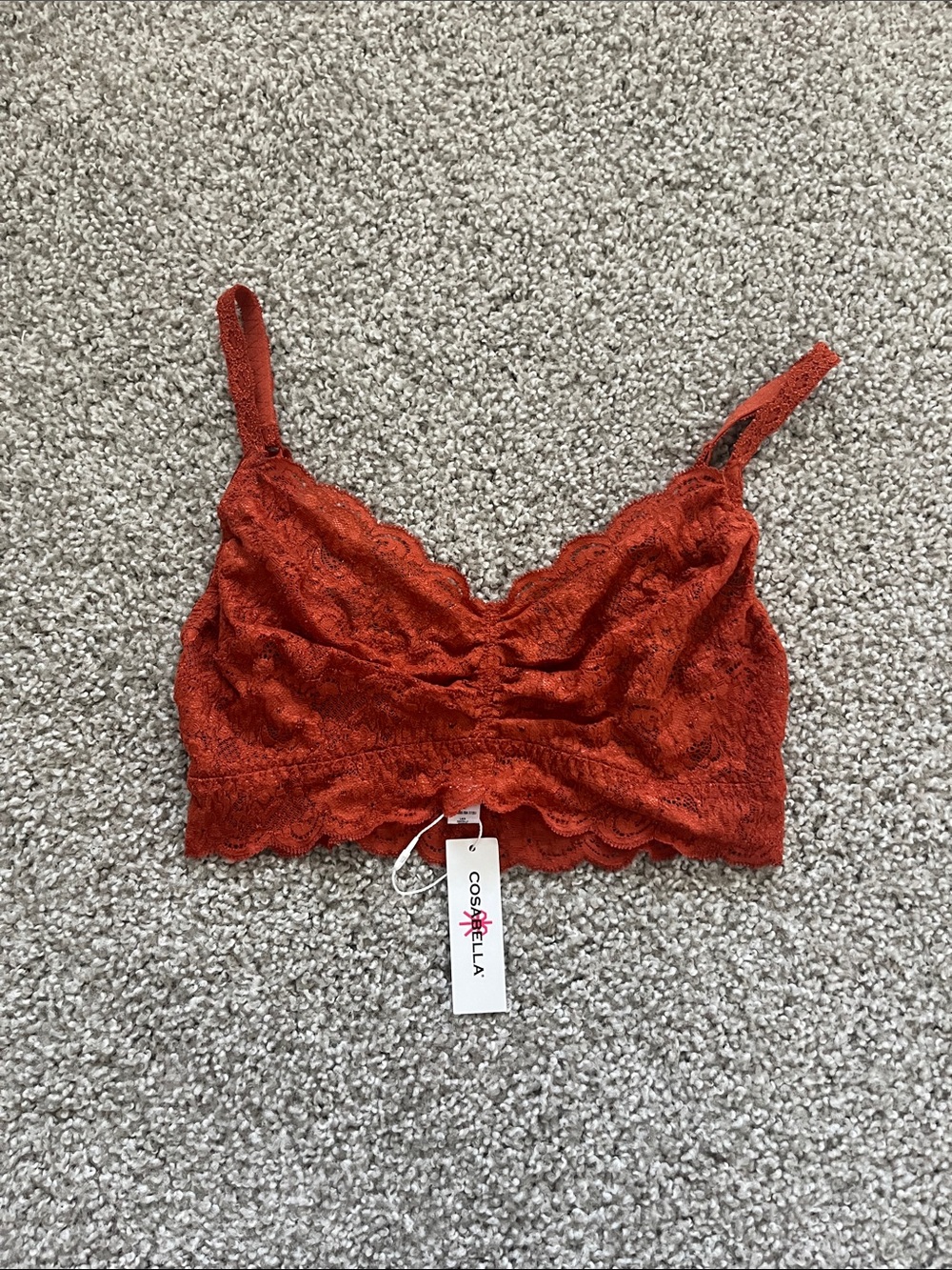 Cosabella Sahara Never Say Never Sweetie Bralette Size Large NWT